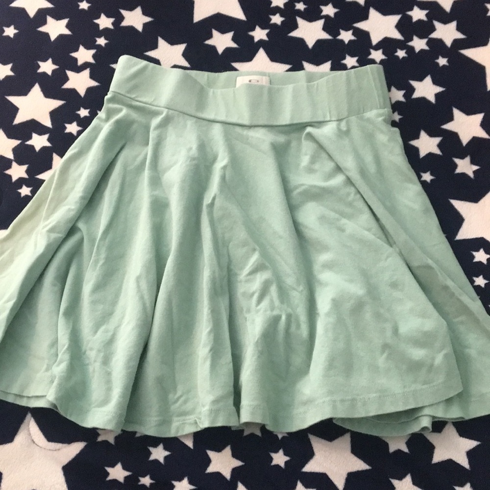 Urban outfitters mint skater skirt